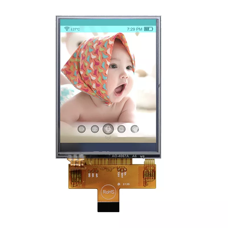 2.8 इंच 240x320 प्रतिरोधक टच टीएफटी मॉड्यूल