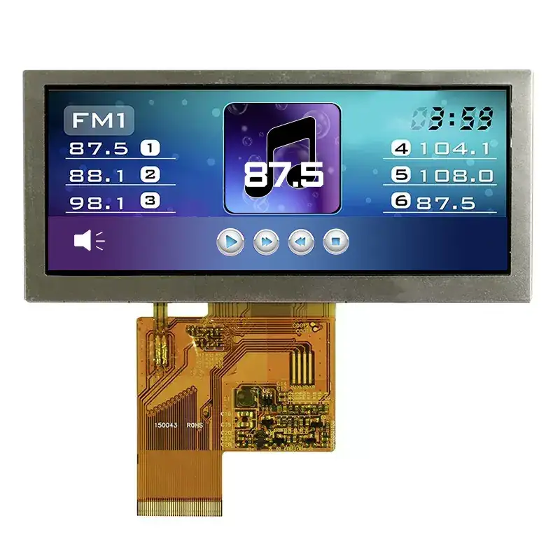 बार प्रकार TFT मॉड्यूल औद्योगिक नियंत्रण पॅनेलसाठी आदर्श का आहेत