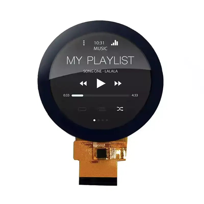 राउंड TFT LCD मॉड्यूलचे ऍप्लिकेशन काय आहेत