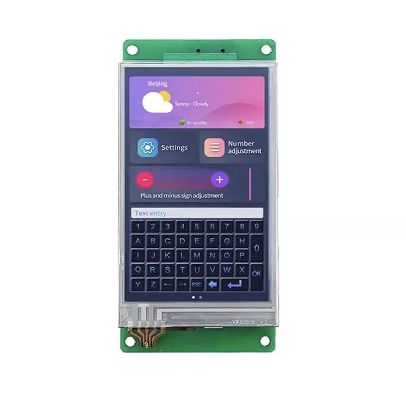 3.5 '' 480x800 आयपीएस प्रतिरोधक टच टीएफटी मॉड्यूल