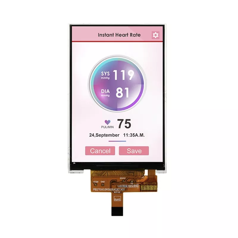 3.5 इंच 320x480 पोर्ट्रेट आयपीएस टीएफटी मॉड्यूल