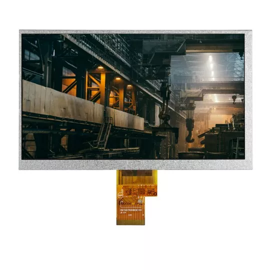 7 इंच 1024 × 600 सामान्यपणे पांढरा टीएफटी एलसीडी मॉड्यूल