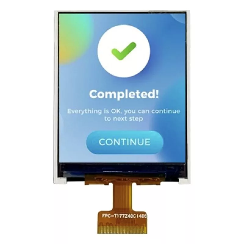 Portrait 1.77 Inch TFT LCD Display SPI 128x160 ST7735 Driver
